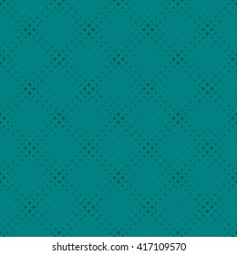 Cyan abstract background, striped textured geometric seamless pattern