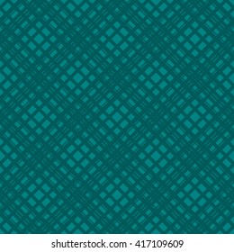 Cyan abstract background, striped textured geometric seamless pattern