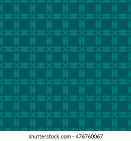 Cyan abstract background, striped textured geometric seamless pattern
