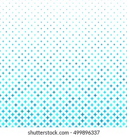 Cyan abstract curved star pattern background design