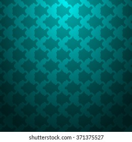 Cyan abstract striped textured geometric pattern