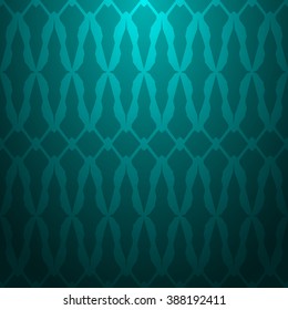 Cyan abstract striped textured geometric pattern