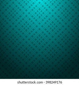 Cyan abstract striped textured geometric pattern