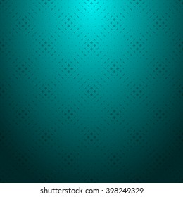 Cyan abstract striped textured geometric pattern