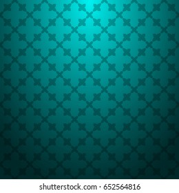 Cyan abstract striped textured geometric pattern