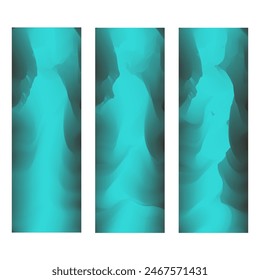 Cyan and black color combination gradient background vector illustration design.