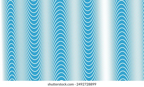 Fondo abstracto azul cian con línea de curva para el fondo o la presentación