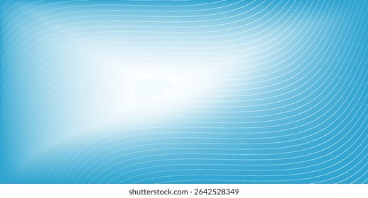 Cyan blue abstract background with curve line for backdrop 