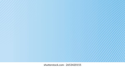 Cyan blue abstract background with curve line for backdrop or presentation. modern