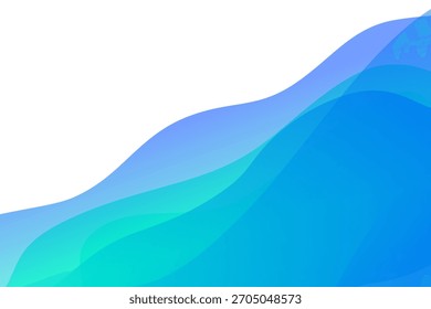 Fundo abstrato azul ciano eps10