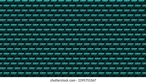 Cyan blue Geometric grid background Modern technology abstract texture with triangles