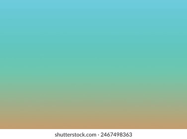 Cyan and brown colours combination gradient background 