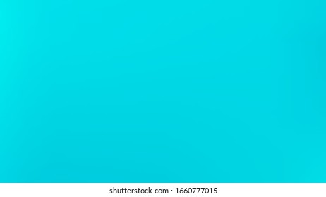 Cyan colored abstract gradient mesh Background. Fresh banner template. Magic style blur. Easy to edit new color vector illustration. Pure trendy fantasy.  Minimal texture.