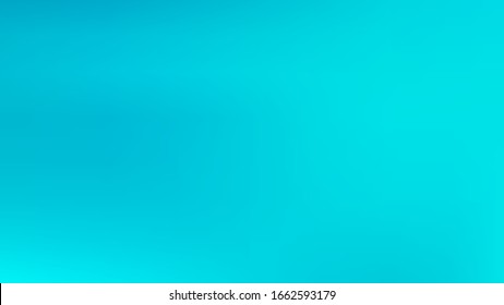 Arrière-Plan abstrait grunge dégradé de couleur cyan. Modèle de bannière d'accrochage. Lumière de style magique. Un pur fantasme branché. Texture simple.  Facile à modifier l'illustration vectorielle de couleurs vives.