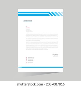 türkisfarbener Vektorletterkopf-Design für jede Art von Verwendung
