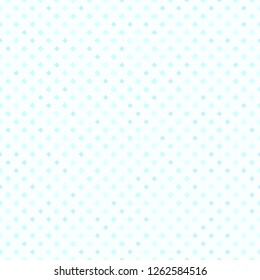 Cyan diamond pattern. Seamless vector