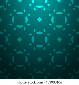 Cyan gradient colors striped textured, abstract geometric pattern background