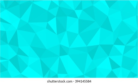 Cyan low poly background