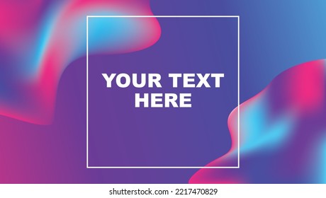 Cyan and Magenta Abstract Background