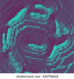Cyan purple triangle business background
