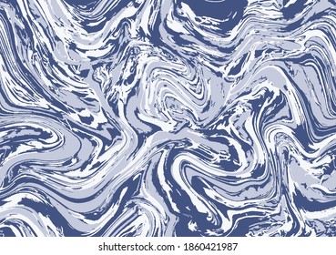 Cyan Seamless Decoration Paint Effect  White Blue Watercolor Vector Pattern  Aqua Repeat Creative Graphic Background  Blue Repeat Fluid Vector Flow  Navy Seamless Marble 