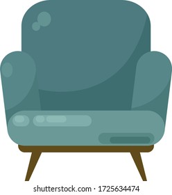 Canto ciano, ilustración, vector sobre fondo blanco