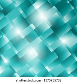 Cyan Squares Abstract Background Vector Illustration Stock Vector ...