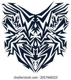 Cyber abstract intricate vector, Tecno lines design.