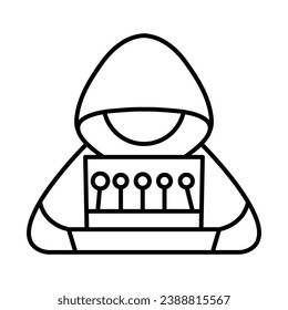 Diseño De Icono De Ataque Cibernético Para Uso Personal Y Comercial