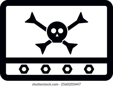 Cyber Attack Icon Design For Your Commercial and Personal Projects