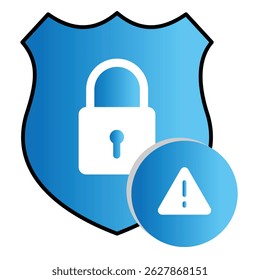 Cyber Attack Response Vector Icon For Digital Threat Emergency Illustration Design