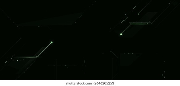 Cyber background and link network with digital glow lines mainboard and hi tech background
