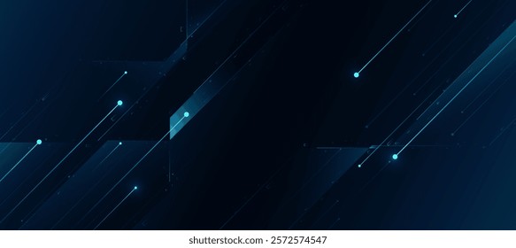 The cyber background,futuristic digital technology innovation backfround for event poster tech or presentation product business
