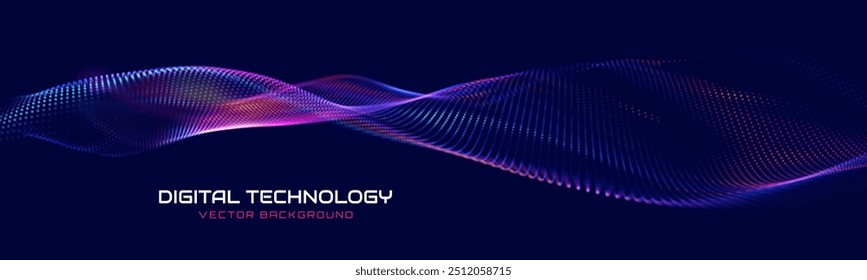 Cyber Big Data Flow Particles Bokeh. Digital Neural Network. Concept of AI Artificial Intelligence Technology Machine Deep Learning. Digital Communication. Science Technology Presentation Vector.