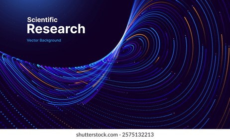 Cyber Big Data Flow Particles Bokeh. Digital Neural Network. Concept of AI Artificial Intelligence Technology Machine Deep Learning. Digital Communication. Science Technology Presentation Vector.