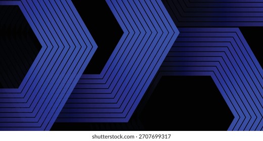 Fondo Abstractas de líneas de velocidad azul cibernético, Ilustración vectorial.
