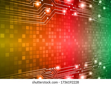 Konzept der Cyberschaltung