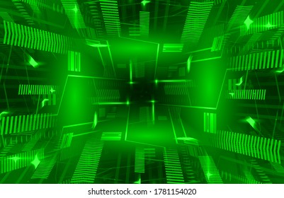 เพำำื cyber circuit future technology concept background