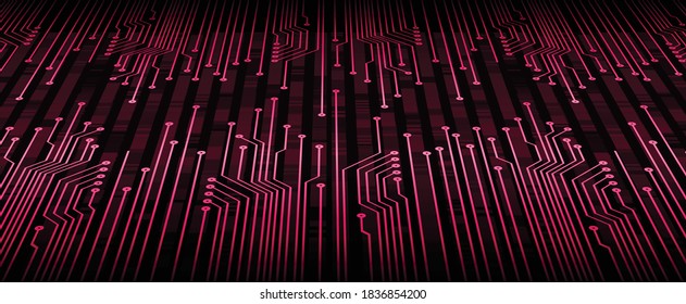 Cyberkreis-Technologie-Zukunftskonzept-Hintergrund