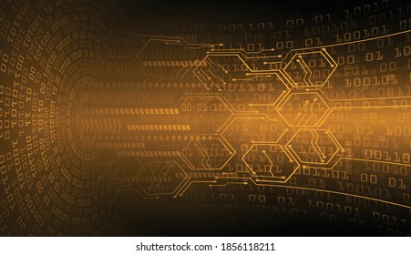 cyber circuit future technology concept background
