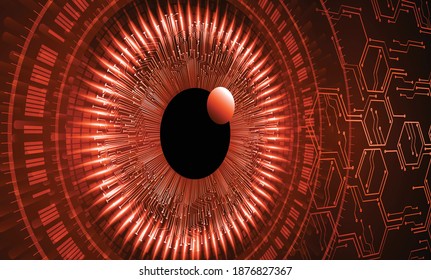 cyber circuit future technology concept background