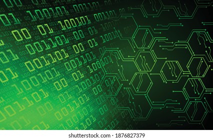 Cyberkreis-Technologie-Zukunftskonzept-Hintergrund