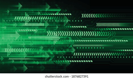 Cyberkreis-Technologie-Zukunftskonzept-Hintergrund