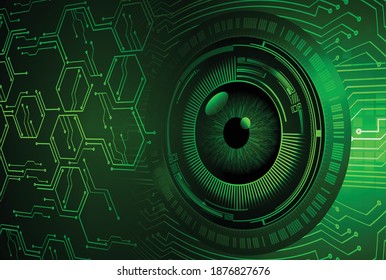 Cyberkreis-Technologie-Zukunftskonzept-Hintergrund