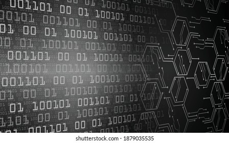 cyber circuit future technology concept background