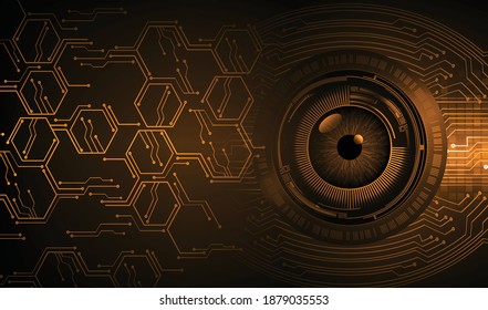 cyber circuit future technology concept background