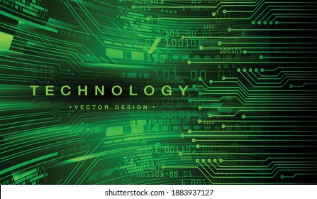 cyber circuit future technology concept background