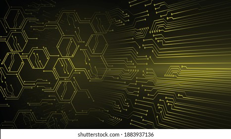 cyber circuit future technology concept background