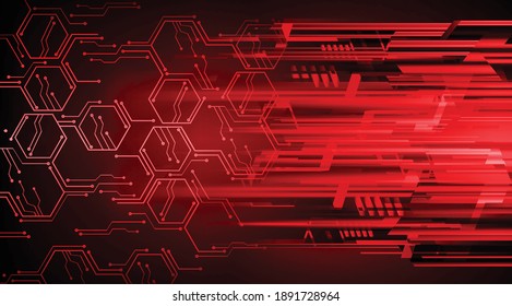 cyber circuit future technology concept background