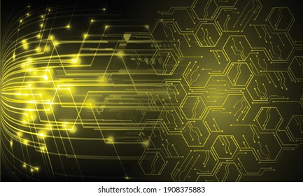 cyber circuit future technology concept background